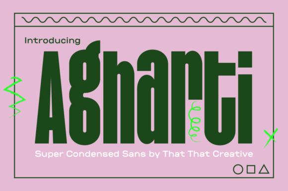 Agharti: A Bold Typeface for Modern Design Impact