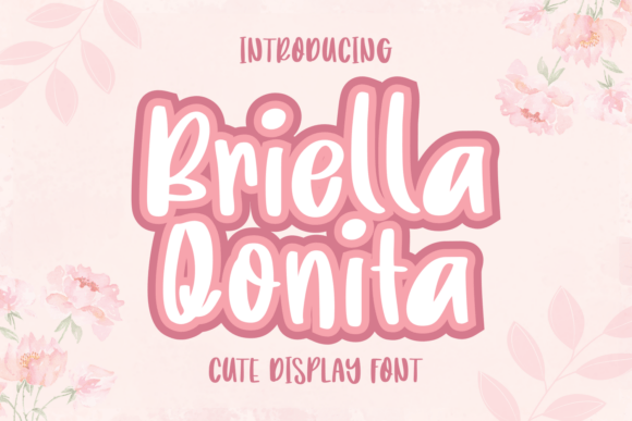 Briella Qonita: Organic Charm Meets Modern Typography
