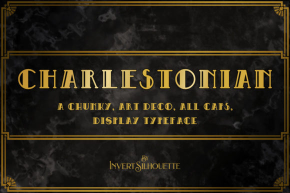Charlestonian: An Art Deco Display Font for Creative Projects