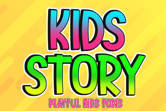 Discover the Kids Story Font for Playful Branding