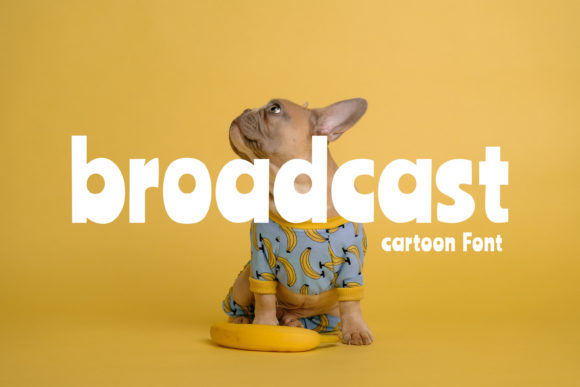 Discover the Playful Charm of Broadcast Font