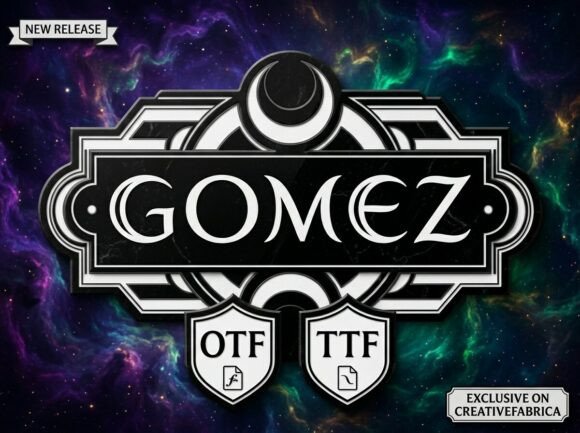 Gomez: Unveiling Gothic Elegance in Typography