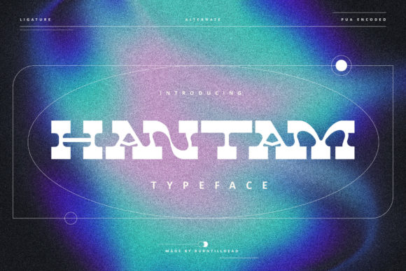 Hantam: A Bold and Whimsical Display Typeface