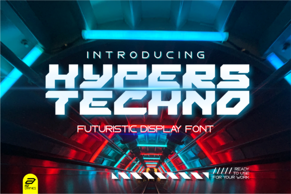 Hypers Techno: A Bold Display Font for Impact