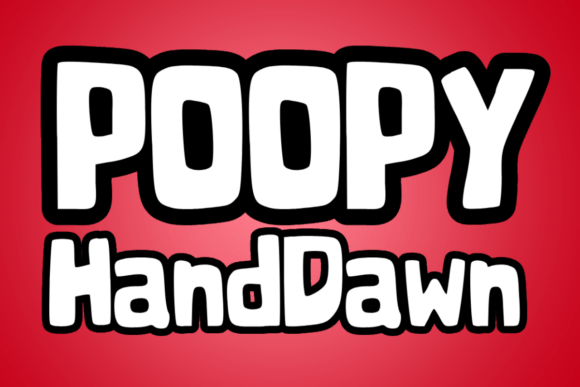 Poopy HandDrawn: Bold, Playful, and Ready for Any Project