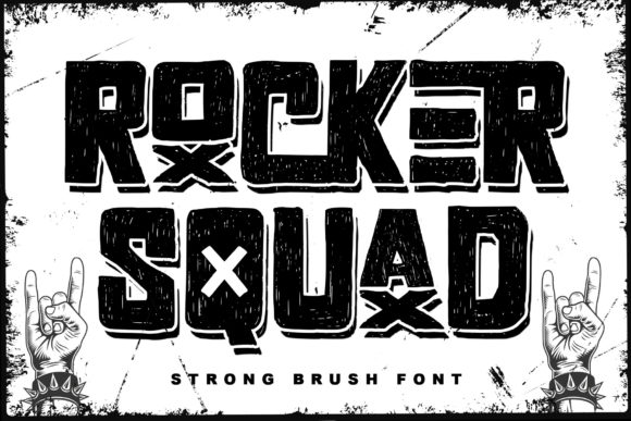 Rocker Squad: A Bold Font with Urban Edge