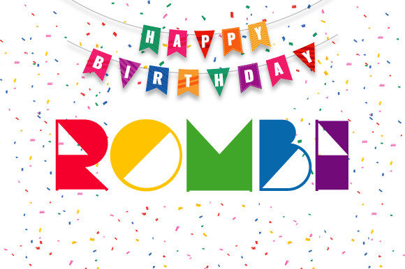 Rombi: A Modern Geometric Display Typeface