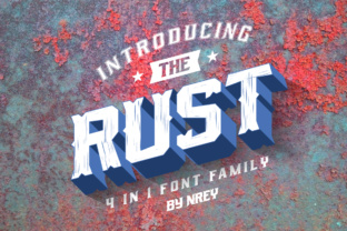 Rust: A Bold Serif Display Font for Modern Design