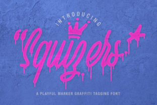 Squizers: Bold Urban Graffiti Font for Modern Design