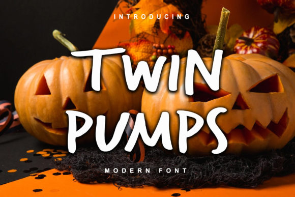 Twin Pumps: A Simple Display Font for Creative Projects
